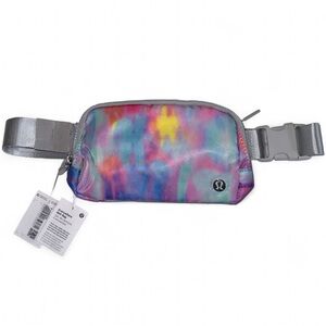NWT Lululemon Everywhere Belt Bag Rainbow Tie Dye 1L Fanny Pack Crossbody